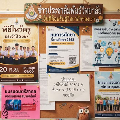 ข่าวประชาสัมพันธ์